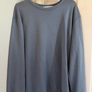 Denim & Flower Men's Blue Crew Neck Shirt